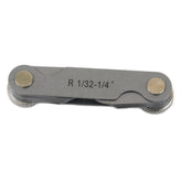 INSIZE MEASURING EQUIPMENT Insize Radius Gauge Set 1/32 - 1/4" Range Series 4801-15E